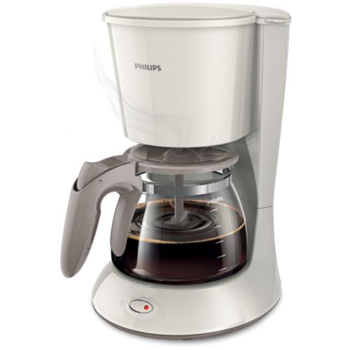 Buy With glass jug Silk Beige Coffee maker HD7447/00 online Philips Shop Philips Shop Singapore